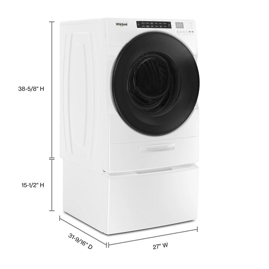 4.5 Cu. Ft. Ventless All In One Washer Dryer - (WFC682CLW) - WHIRLPOOL