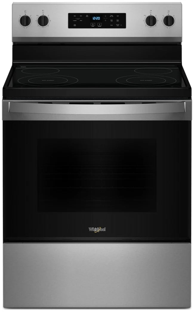 Whirlpool 30-Inch Freestanding Electric Range - Stainless Steel - WFES3530RS
