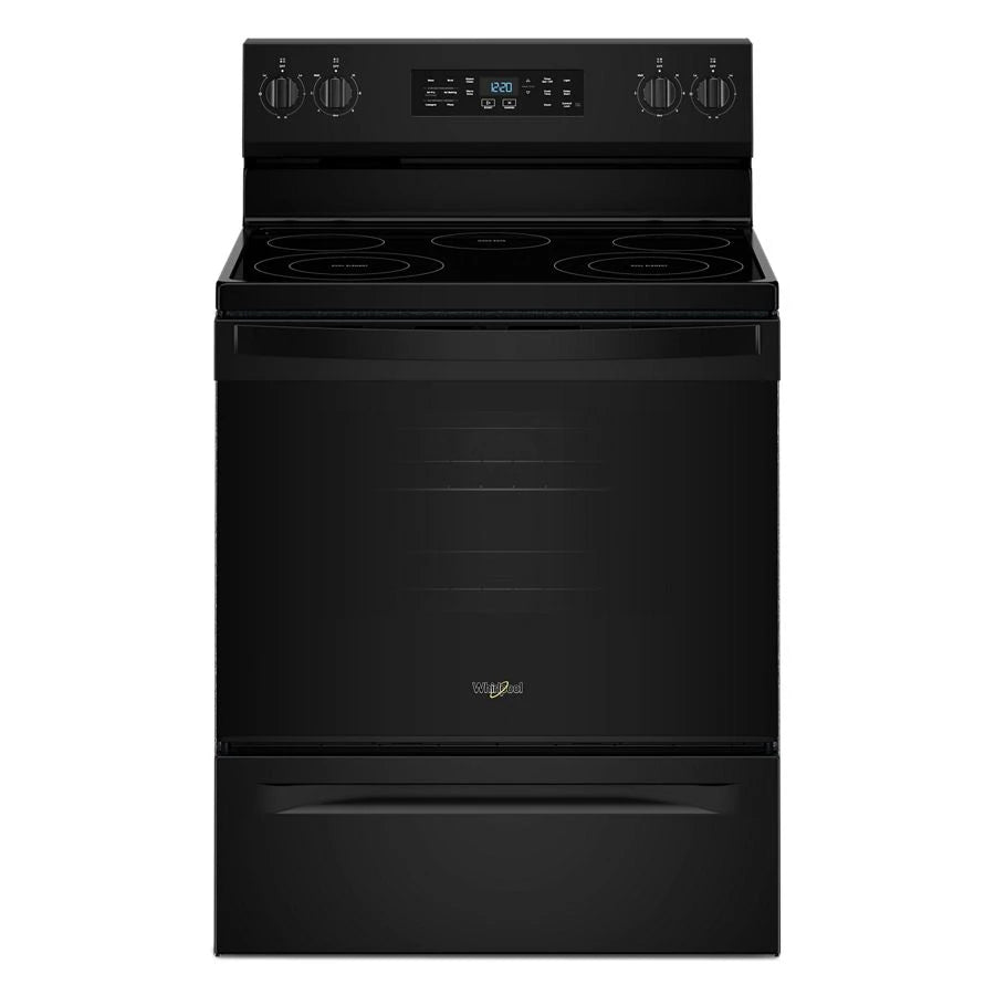 30-inch Electric Range with Air Cooking Technology and Steam Clean - (WFES4530SB)