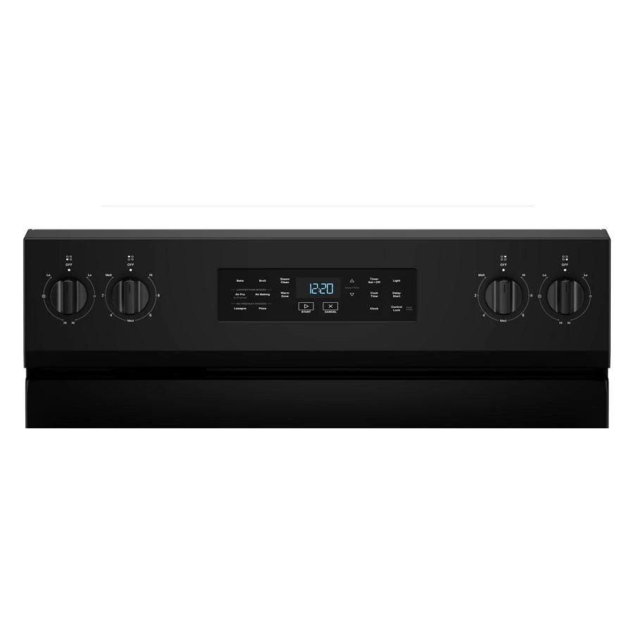 30-inch Electric Range with Air Cooking Technology and Steam Clean - (WFES4530SB)