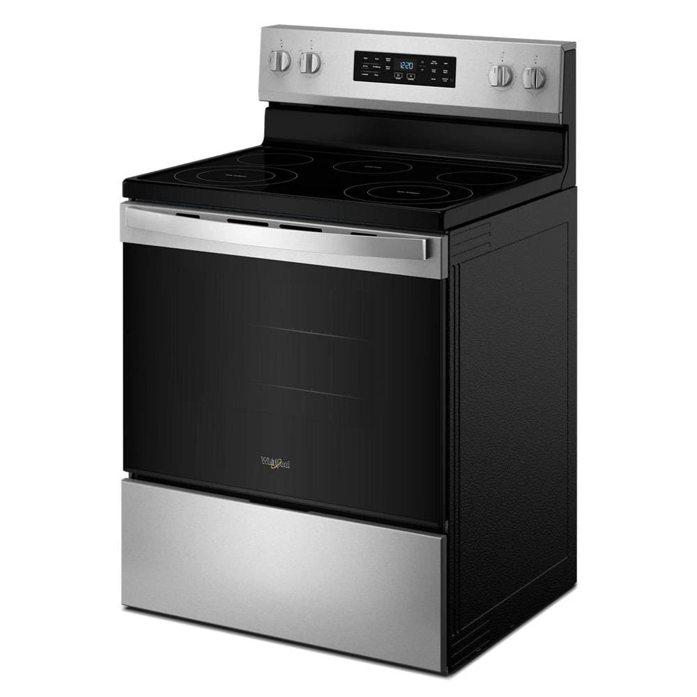 30-inch Electric Range with Air Cooking Technology and Steam Clean - (WFES4530SS)