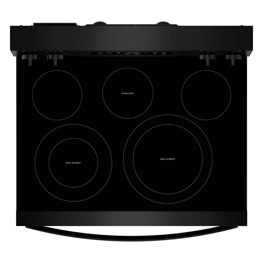 30-inch Electric Range with Air Cooking Technology - (WFES5730SB)