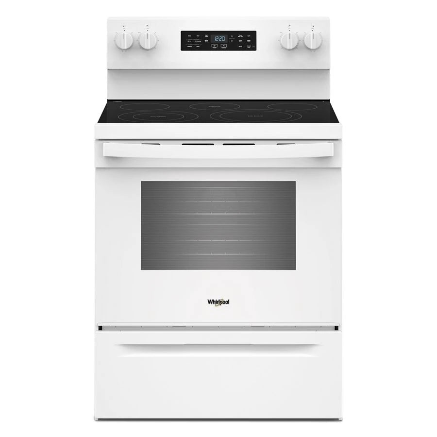 30-inch Electric Range with Air Cooking Technology - (WFES5730SW)