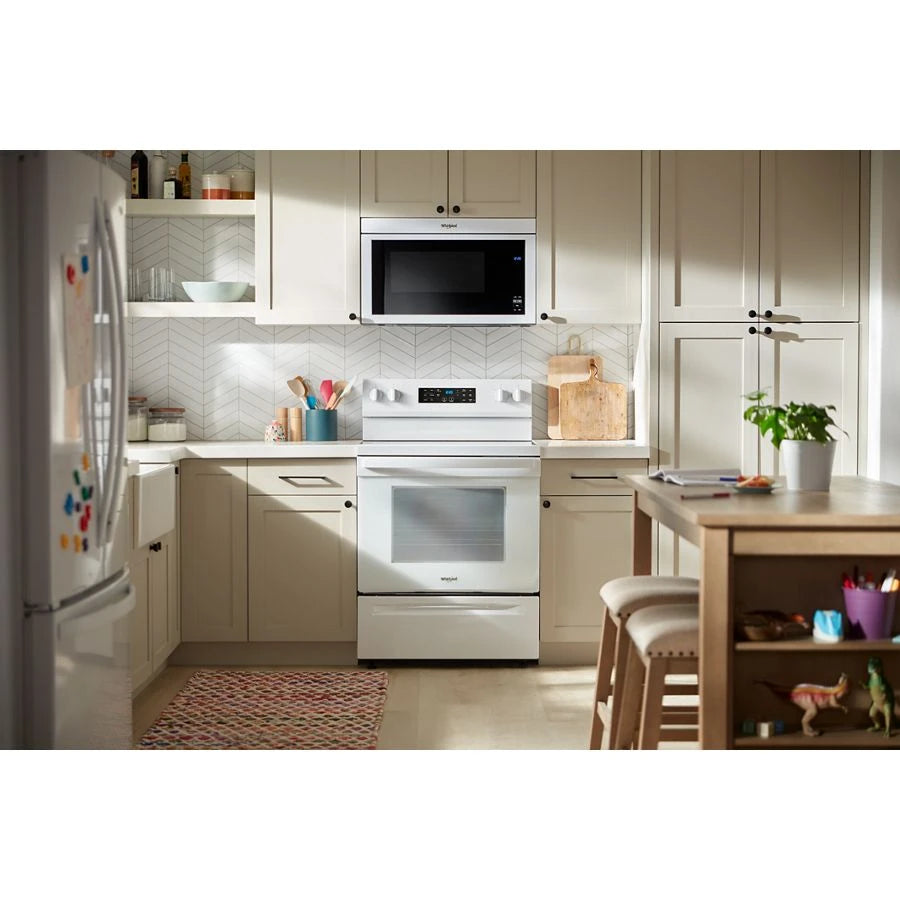 30-inch Electric Range with Air Cooking Technology - (WFES5730SW)