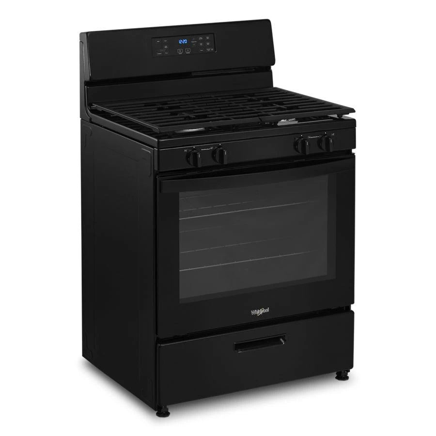 5.1 Cu. Ft. Freestanding Gas Range with Broiler Drawer - (WFG320M0MB) - WHIRLPOOL