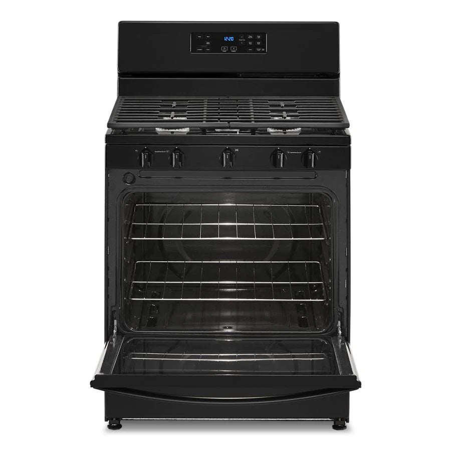 5.1 Cu. Ft. Freestanding Gas Range with Edge to Edge Cooktop - (WFG505M0MB) - WHIRLPOOL