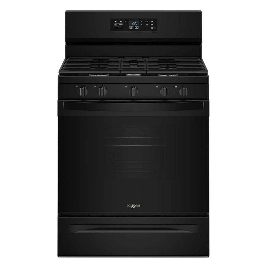 30-inch Gas Range with Air Cooking Technology and Steam Clean - (WFGS4530SB)