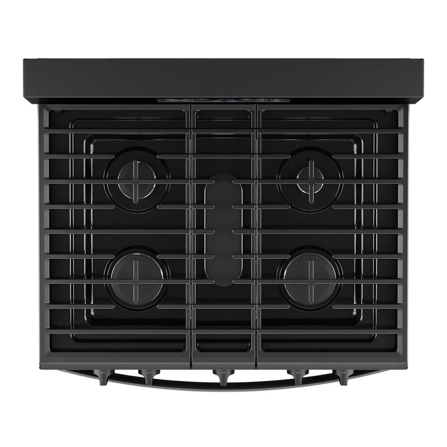 30-inch Gas Range with Air Cooking Technology and Steam Clean - (WFGS4530SB)