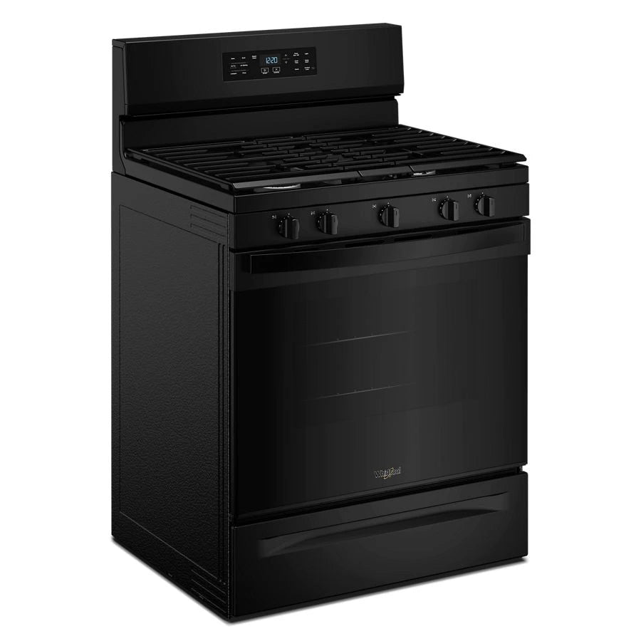 30-inch Gas Range with Air Cooking Technology and Steam Clean - (WFGS4530SB)
