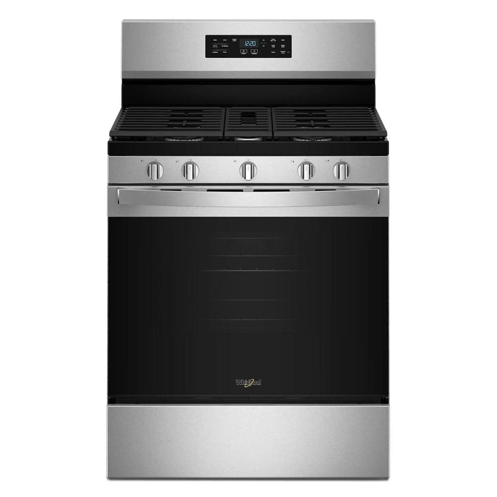 30-inch Gas Range with Air Cooking Technology and Steam Clean - (WFGS4530SS)