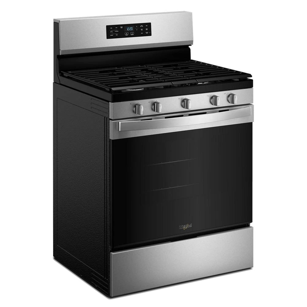 30-inch Gas Range with Air Cooking Technology and Steam Clean - (WFGS4530SS)