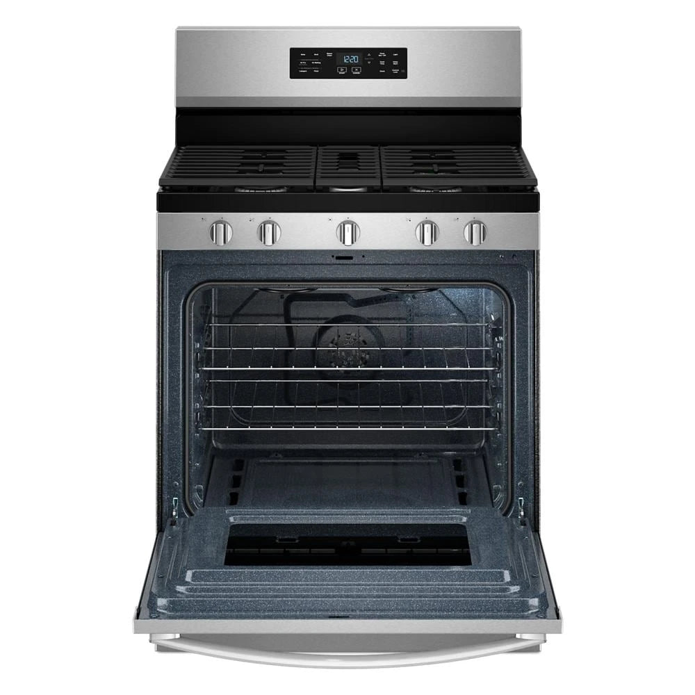 30-inch Gas Range with Air Cooking Technology and Steam Clean - (WFGS4530SS)