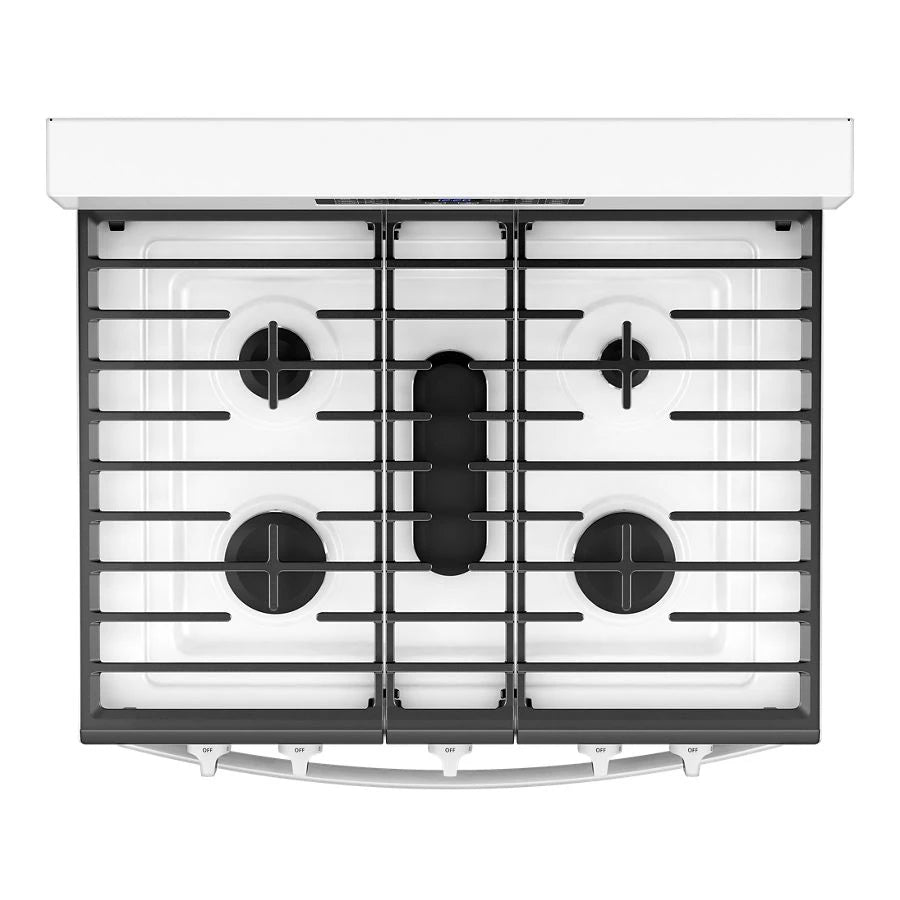 30-inch Gas Range with Air Cooking Technology and Steam Clean - (WFGS4530SW)