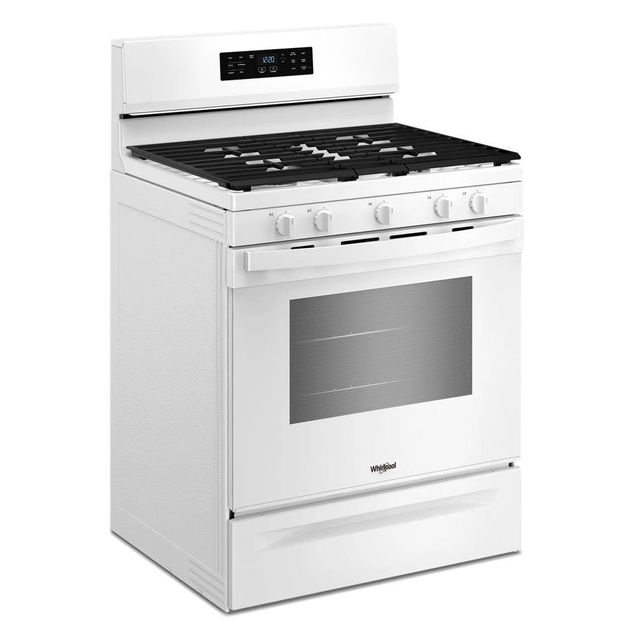 30-inch Gas Range with Air Cooking Technology and Steam Clean - (WFGS4530SW)