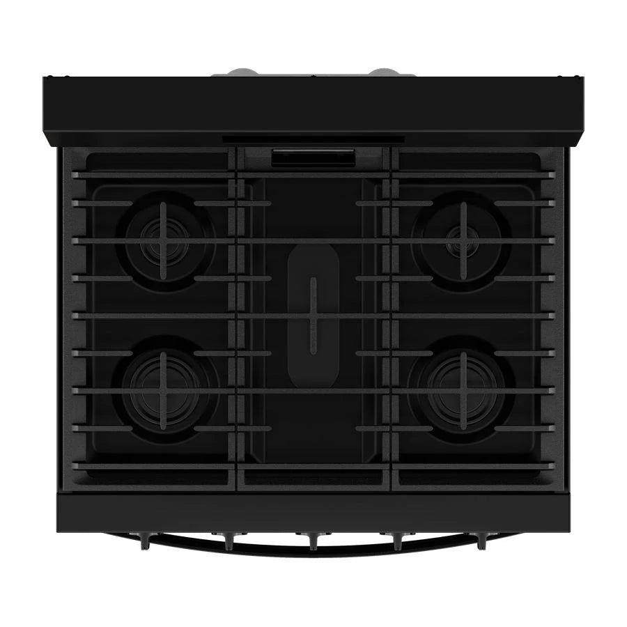 30-inch Gas Range with Air Cooking Technology, No Preheat Air Fry and Air Baking and Self Clean - (WFGS5030RB)