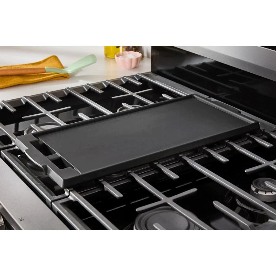 30-inch Gas Range with Air Cooking Technology, No Preheat Air Fry and Air Baking and Self Clean - (WFGS5030RZ)