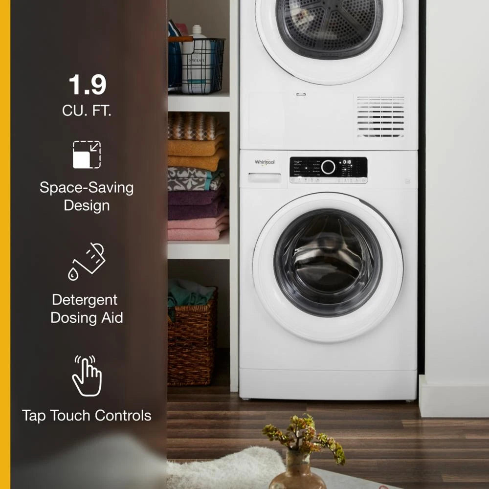 1.9 cu. ft. 24" Compact Washer with Detergent Dosing Aid option - (WFW3090JW)