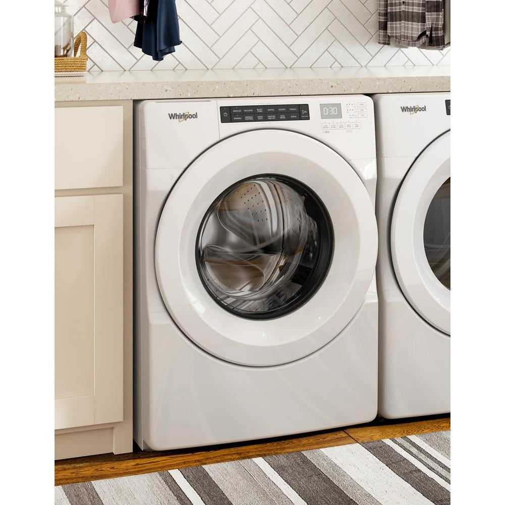 4.3 cu. ft. Closet-Depth Front Load Washer with Intuitive Controls - (WFW560CHW) - WHIRLPOOL