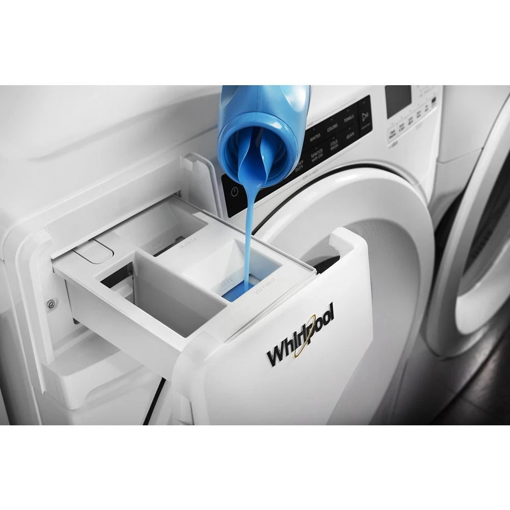 4.3 cu. ft. Closet-Depth Front Load Washer with Intuitive Controls - (WFW560CHW) - WHIRLPOOL