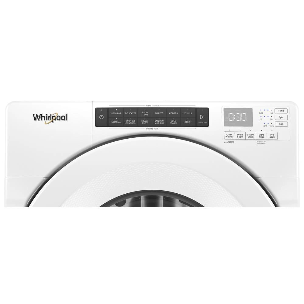 4.3 cu. ft. Closet-Depth Front Load Washer with Intuitive Controls - (WFW560CHW) - WHIRLPOOL
