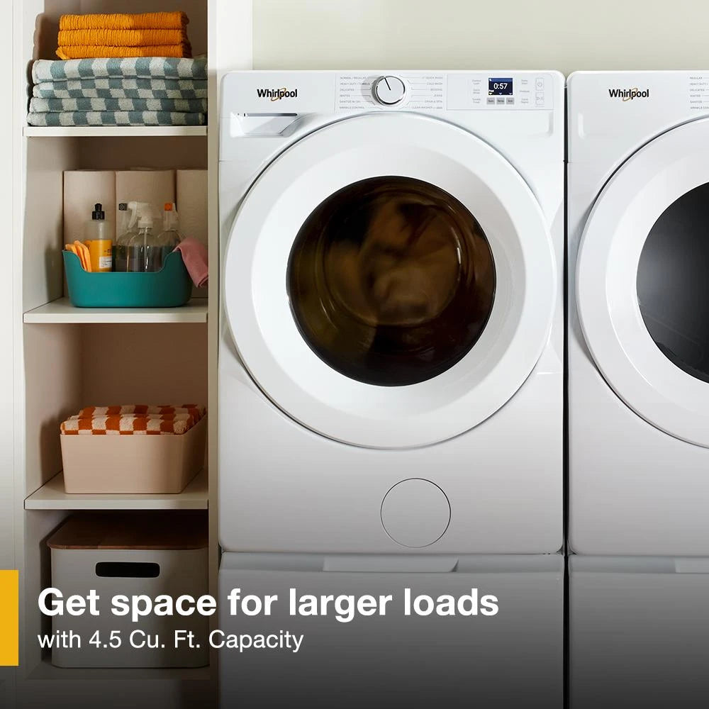 4.5 cu. ft. Smart Front Load ENERGY STAR® Washer with FreshFlow™ Vent System - (WFW5720RR)