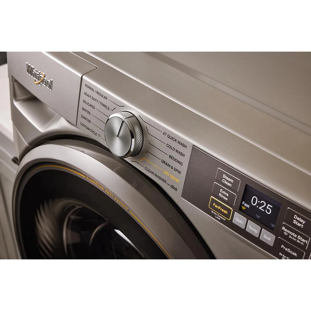 4.5 cu. ft. Smart Front Load ENERGY STAR® Washer with FreshFlow™ Vent System - (WFW5720RR)