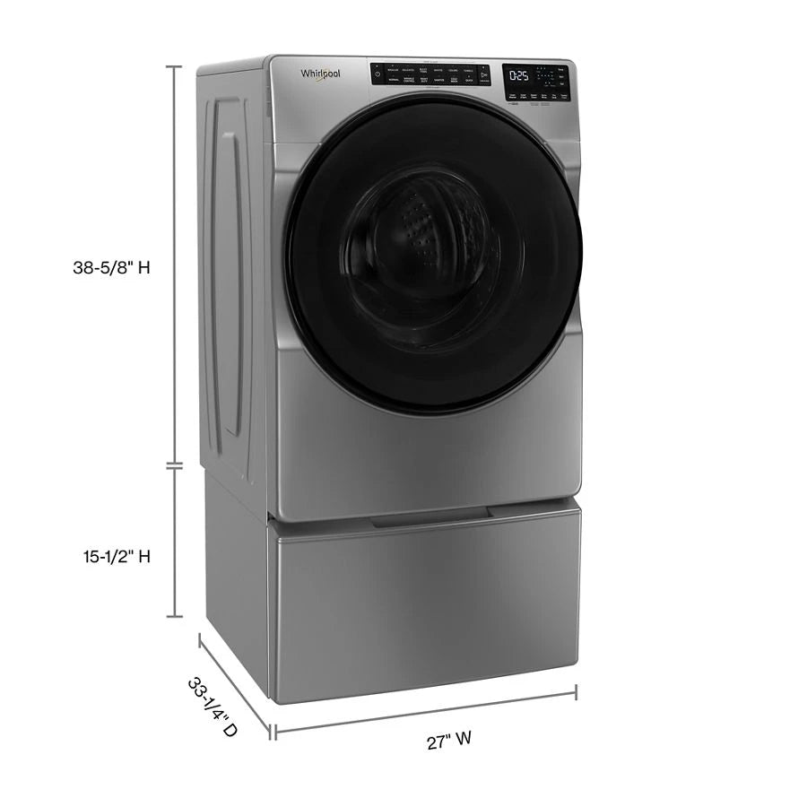 5.0 Cu. Ft. Front Load Washer with Quick Wash Cycle - (WFW6605MC) - WHIRLPOOL