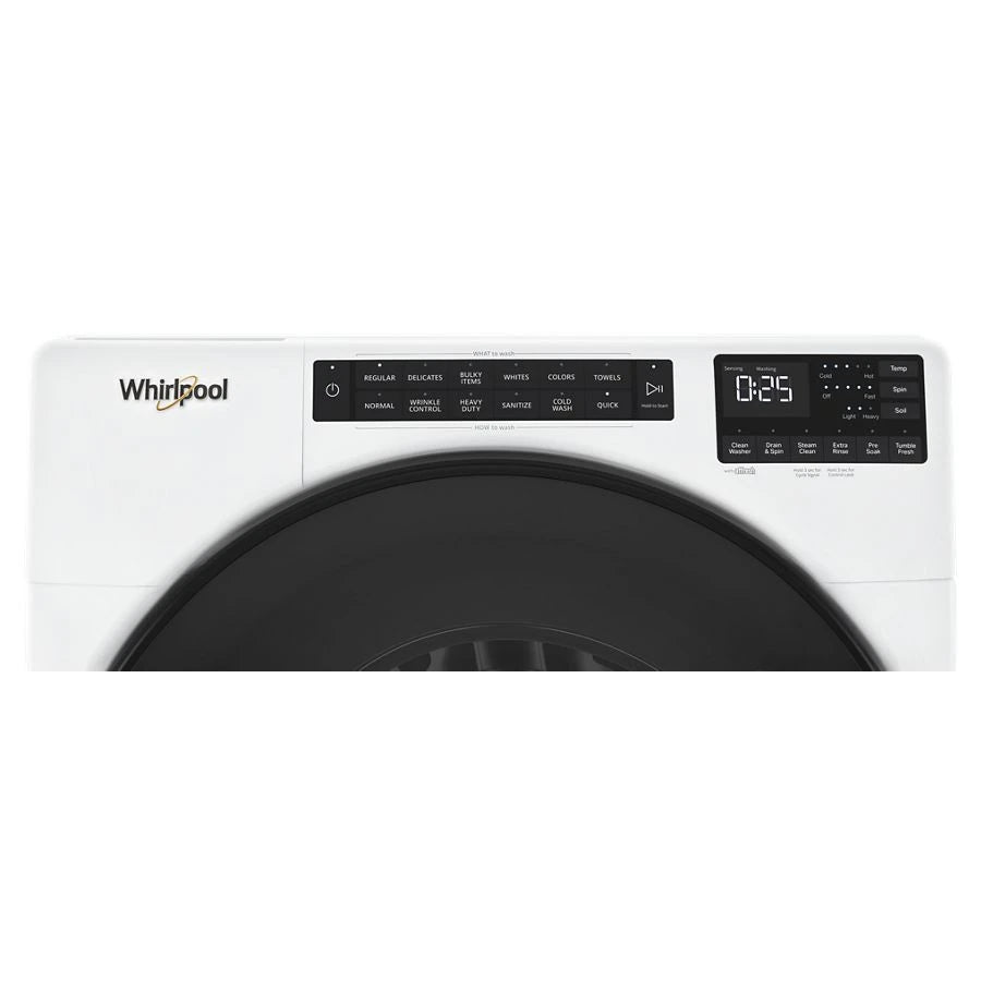 5.0 Cu. Ft. Front Load Washer with Quick Wash Cycle - (WFW6605MW) - WHIRLPOOL