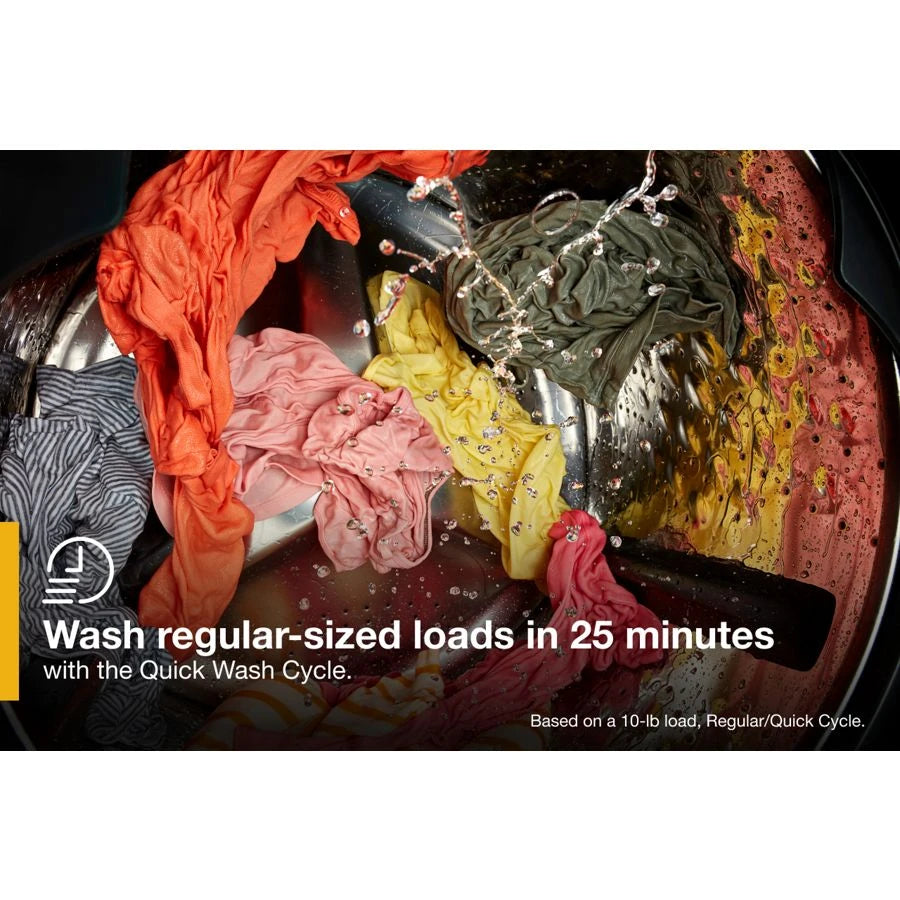 5.0 Cu. Ft. Front Load Washer with Quick Wash Cycle - (WFW6605MW) - WHIRLPOOL