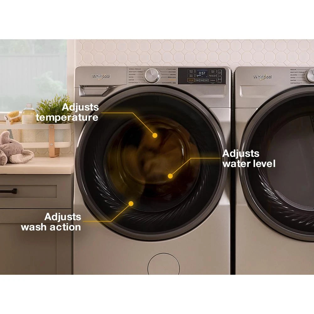WFW6720RR- 5.0 cu. ft. Smart Front Load ENERGY STAR Washer Silver - (WFW6720RR)