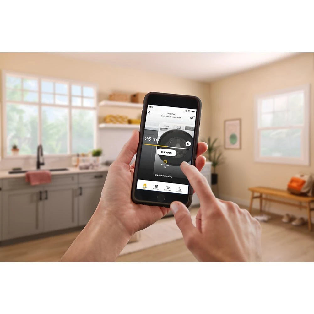 5.0 cu. ft. Smart Front Load ENERGY STAR® Washer with the FreshFlow™ Vent System - (WFW6720RW)