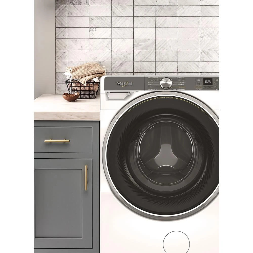 5.0 cu. ft. Smart Front Load ENERGY STAR® Washer with the FreshFlow™ Vent System - (WFW6720RW)