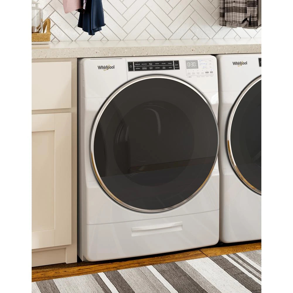 5.0 cu. ft. Front Load Washer with Load & Go??? XL Dispenser - (WFW8620HW) - WHIRLPOOL