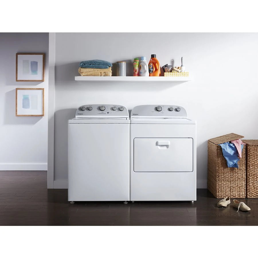 7.0 cu. ft. Top Load Gas Dryer with AutoDry??? Drying System - (WGD4950HW) - WHIRLPOOL