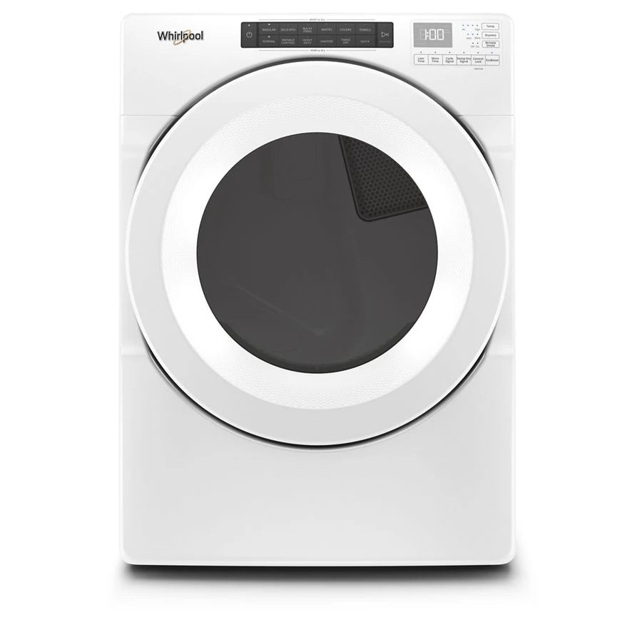 7.4 cu.ft Front Load Long Vent Gas Dryer with Intuitive Controls - (WGD560LHW) - WHIRLPOOL