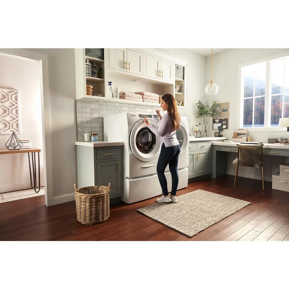 7.4 cu. ft. Front Load Gas Dryer with Intuitive Touch Controls - (WGD5620HW) - WHIRLPOOL