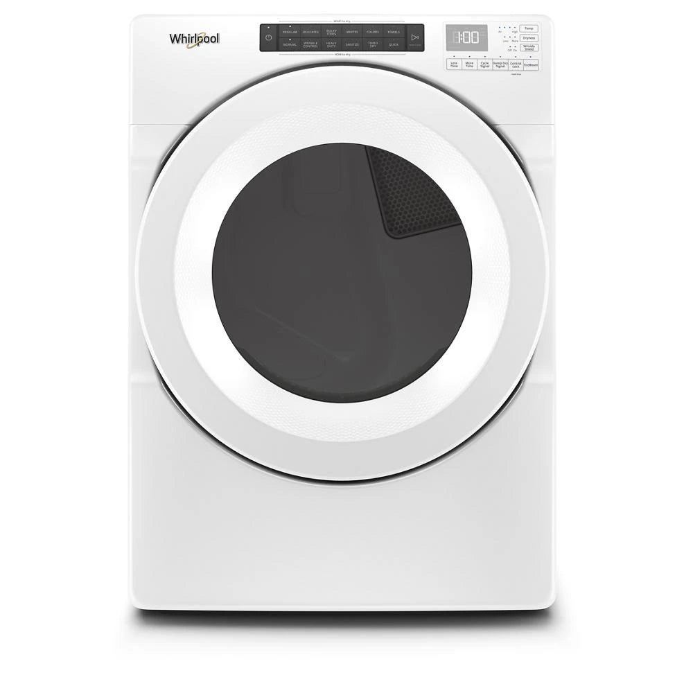7.4 cu. ft. Front Load Gas Dryer with Intuitive Touch Controls - (WGD5620HW) - WHIRLPOOL