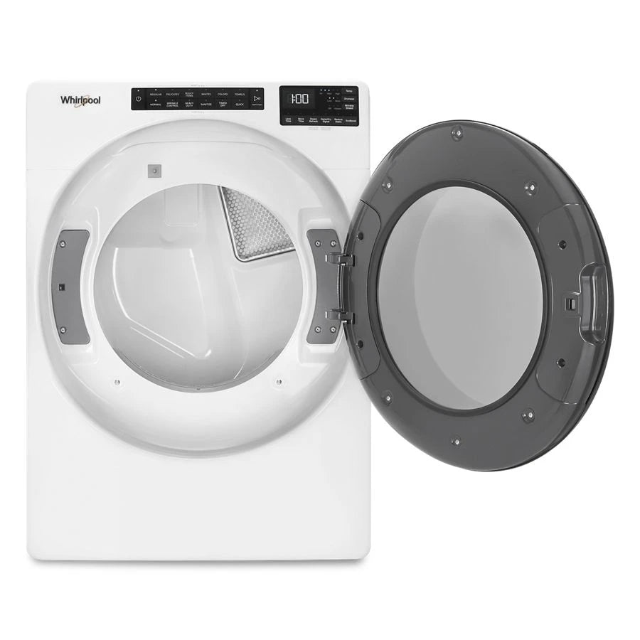 7.4 Cu. Ft. Gas Wrinkle Shield Dryer with Steam - (WGD6605MW) - WHIRLPOOL