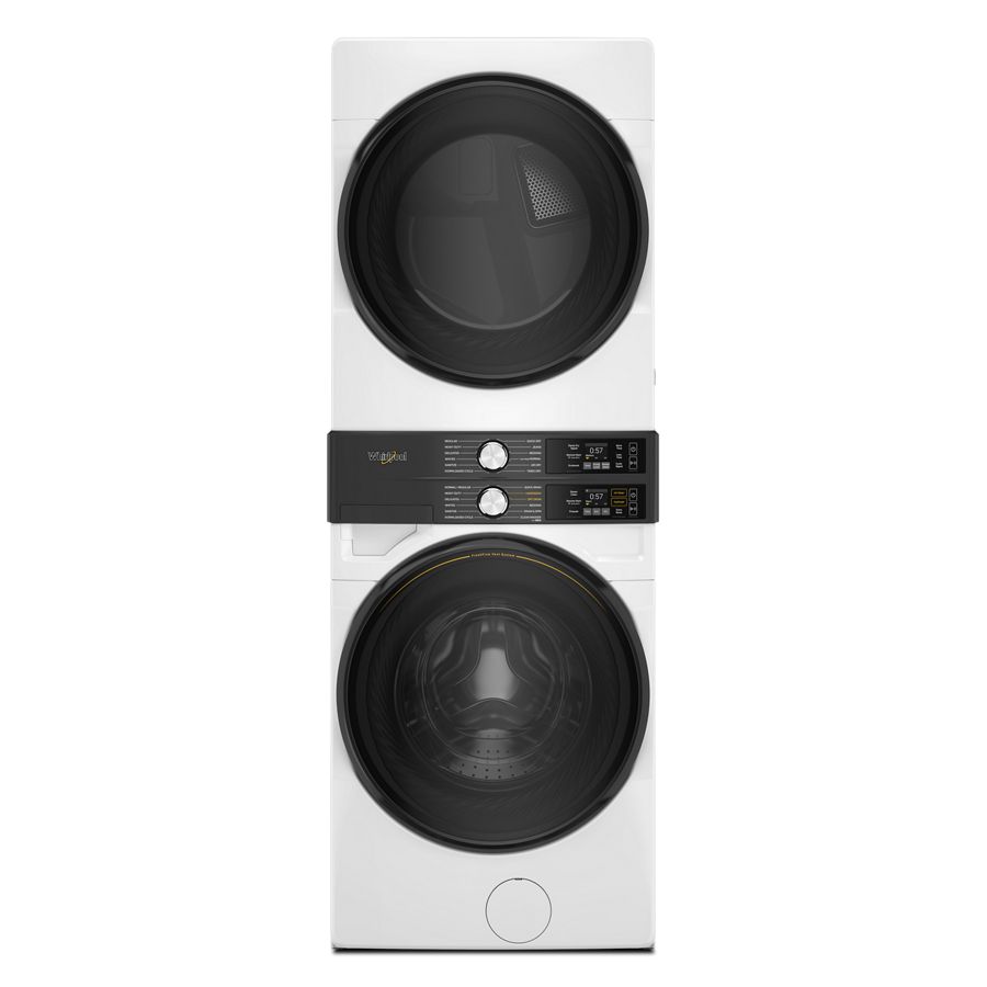 Smart ENERGY STAR® Front Load Laundry Tower with UV Clean Technology & FreshFlowTM Vent System 4.5 cu. ft. Washer & 7.4 cu. ft. Gas Dryer - (WGF5727TW) -
