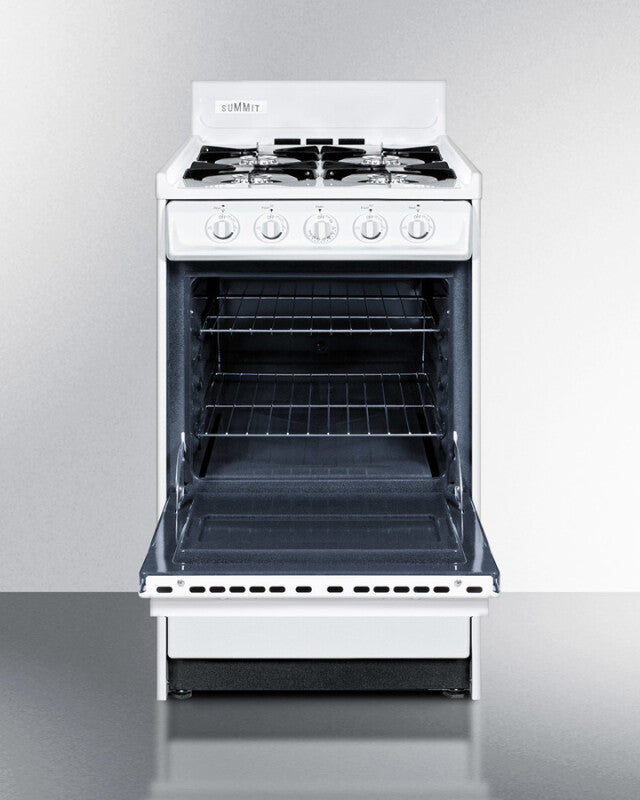 20" Wide Propane Gas Range, Battery Start - (WLM110P)