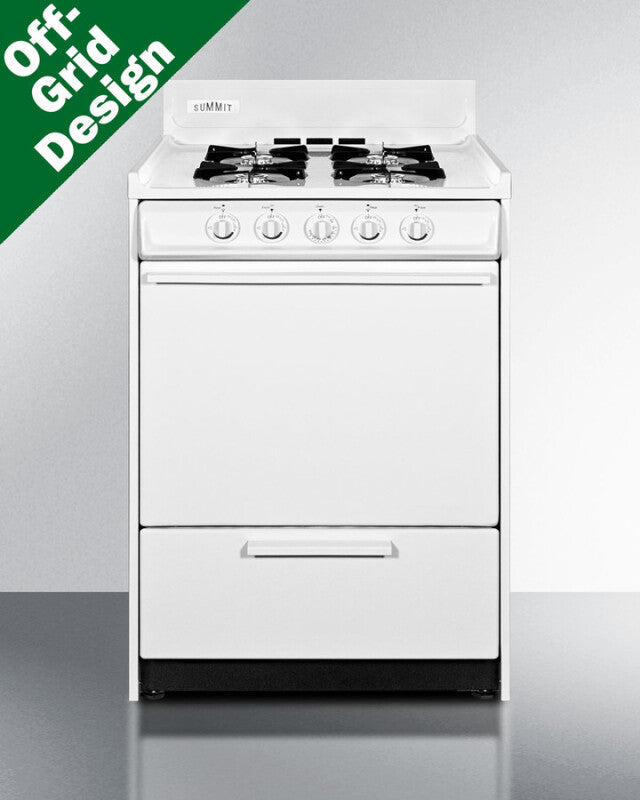24" Wide Propane Gas Range, Battery Start - (WLM610P)