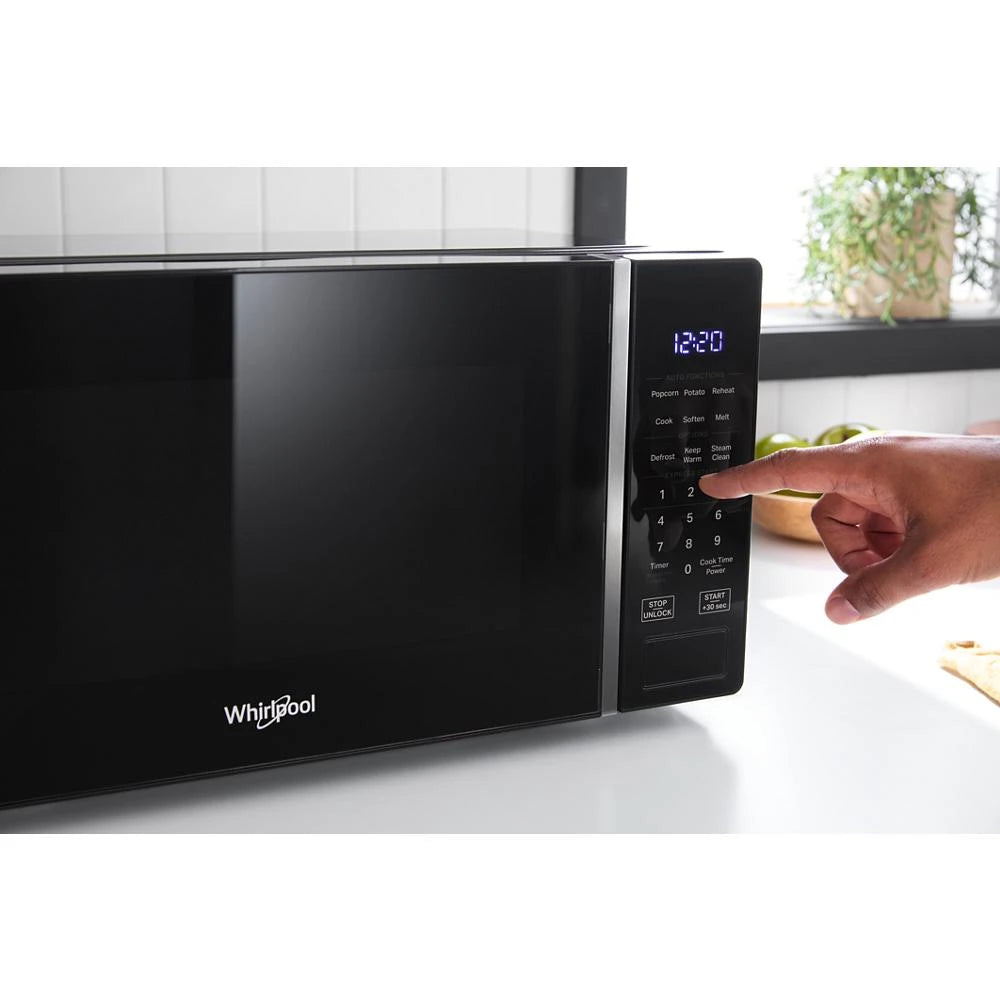 0.7 cu. ft. Black Countertop Microwave With Steam Clean - 700 watt - (WMCS3018RB)