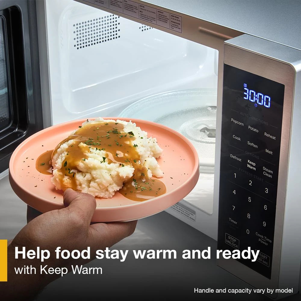 0.9 cu. ft. Black Countertop Microwave With Steam Clean - 900 watt - (WMCS3019RB)
