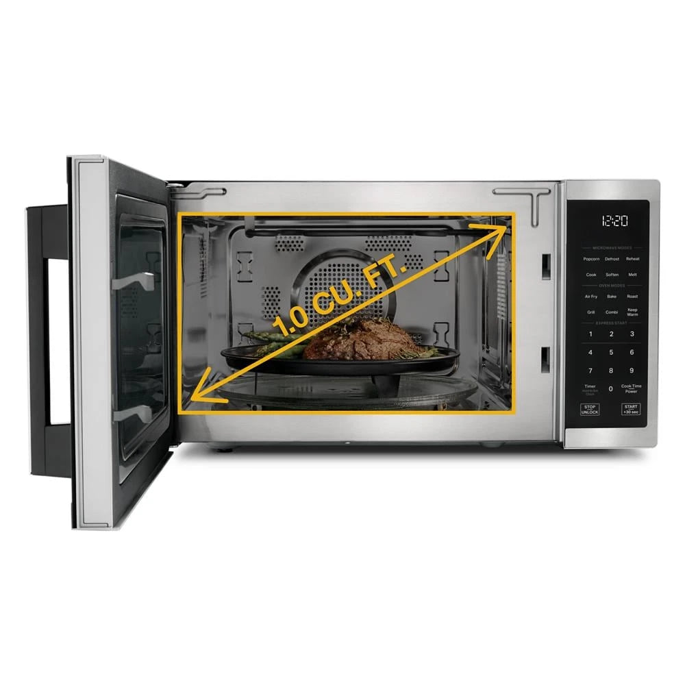 1.0 cu. ft. All-In-One Multifunctional Countertop Microwave With Air Fry - 900 watt - (WMCS5522RS)