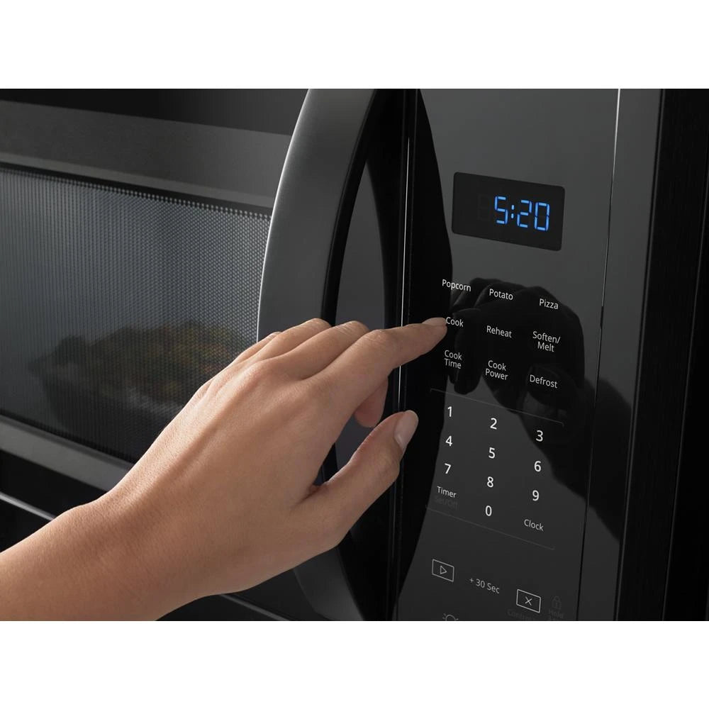 1.7 cu. ft. Microwave Hood Combination with Electronic Touch Controls - (WMH31017HB) - WHIRLPOOL