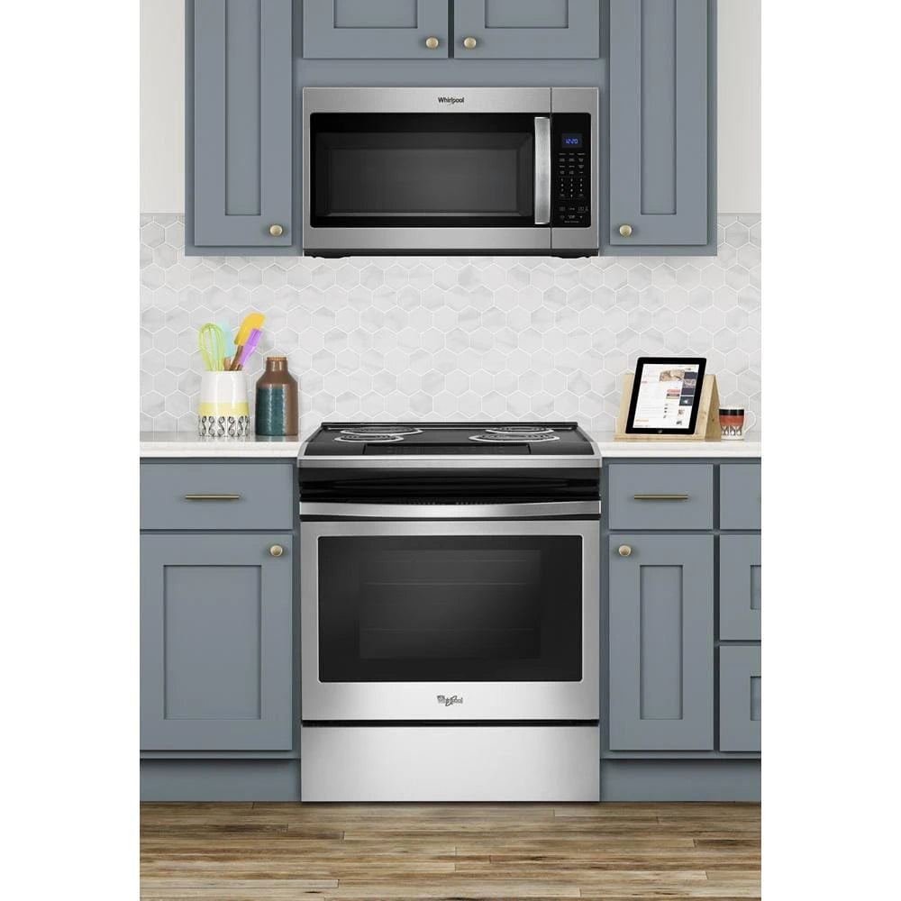 1.9 cu. ft. Capacity Steam Microwave with Sensor Cooking - (WMH32519HZ) - WHIRLPOOL