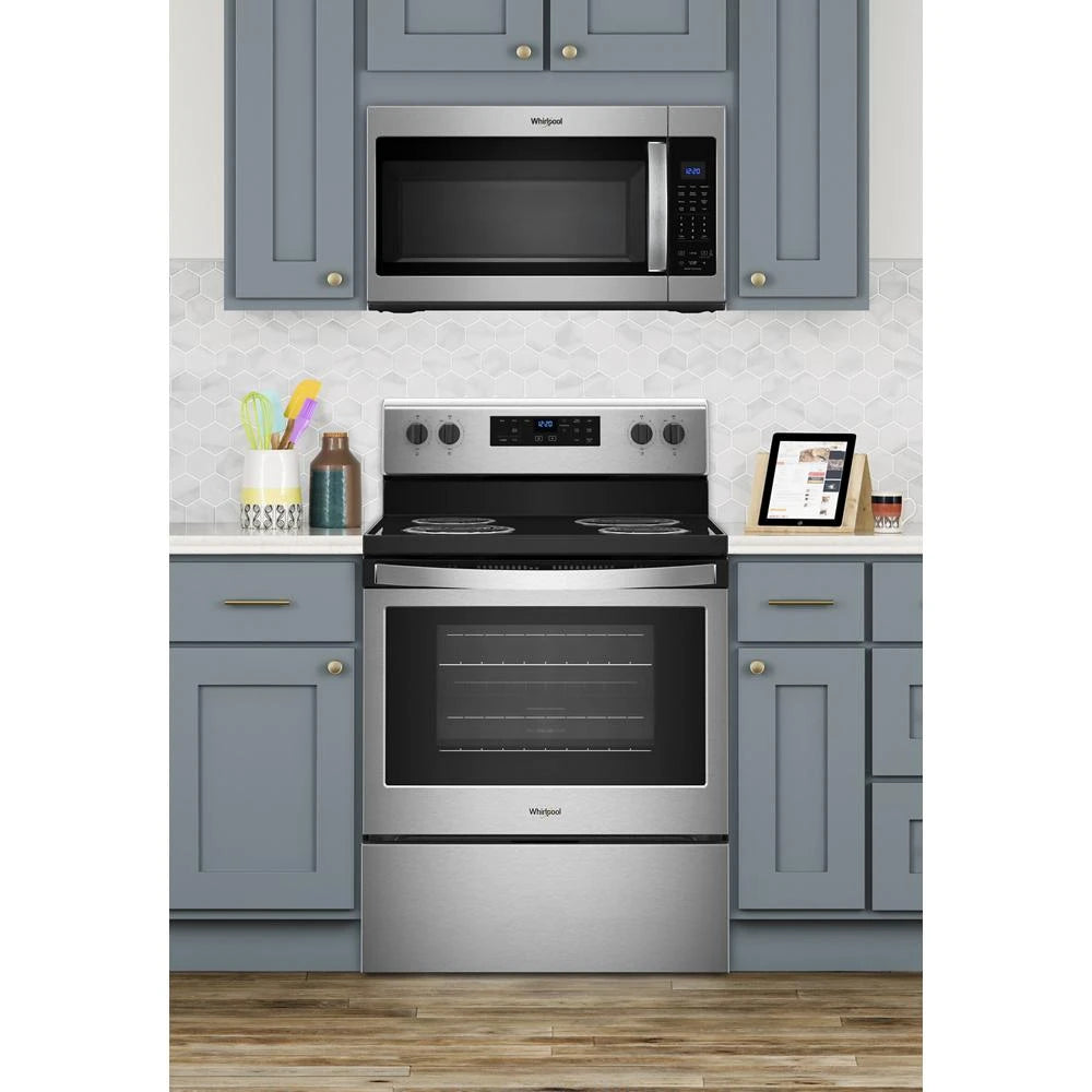 1.9 cu. ft. Capacity Steam Microwave with Sensor Cooking - (WMH32519HZ) - WHIRLPOOL