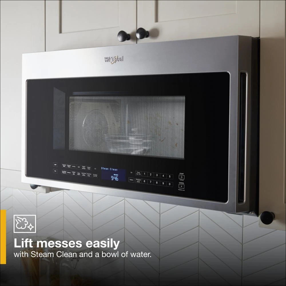 1.9 Cu. Ft. Microwave with Air Fry Mode - (WMH78519LZ) - WHIRLPOOL