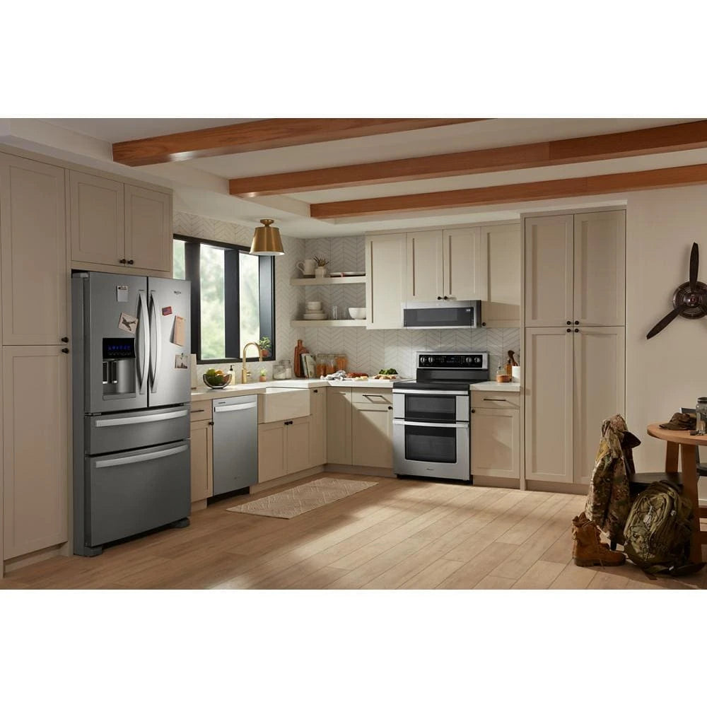 1.1 cu. ft. Low Profile Microwave Hood Combination - (WML55011HS) - WHIRLPOOL