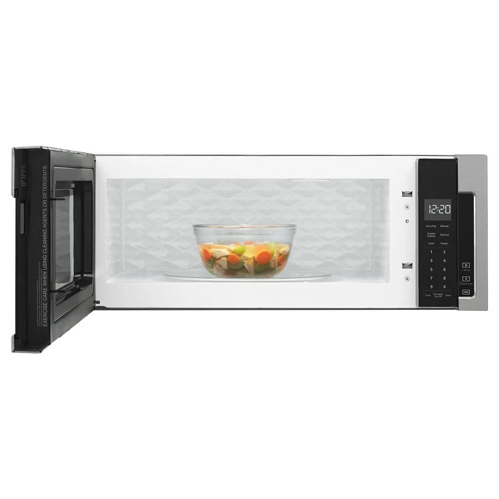 1.1 cu. ft. Low Profile Microwave Hood Combination - (WML55011HS) - WHIRLPOOL